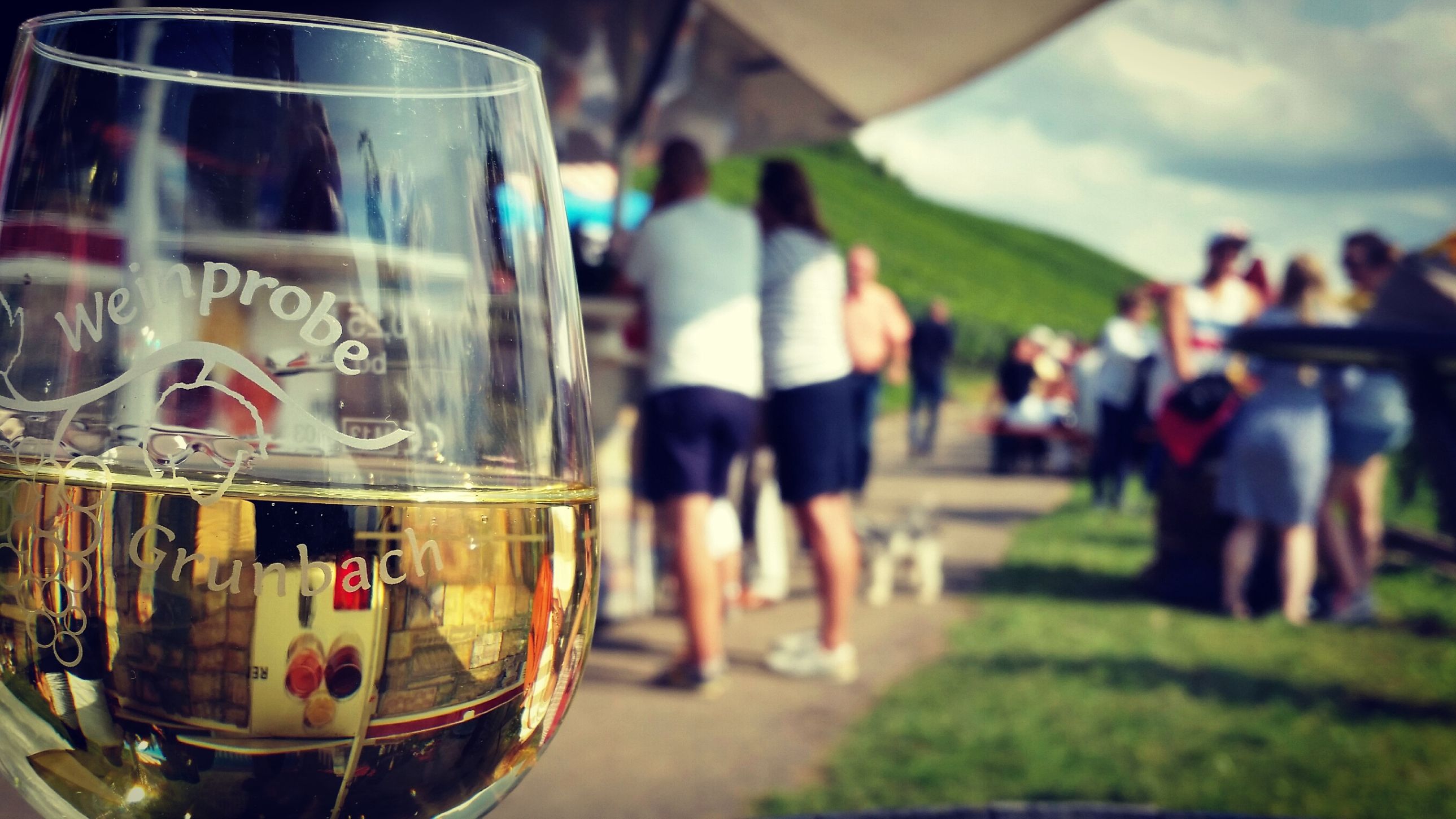 Weinproben Glas